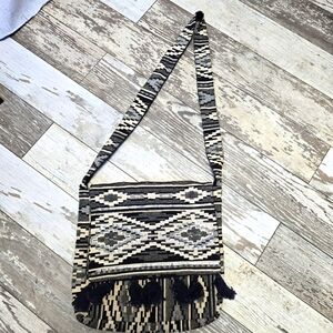 Stephanie Nicole New York Bohemian Beaded Sequence Crossbody Bag